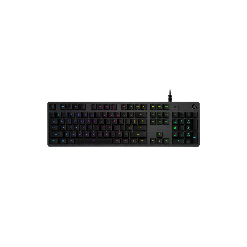 Logitech G G512 näppäimistö USB Tanska, Suomi, Norjalainen, Ruotsi Hiili