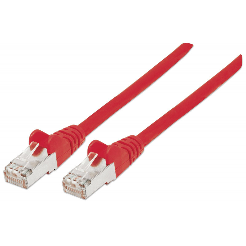 Intellinet 319065 verkkokaapeli Punainen 1 m Cat6a S FTP (S-STP)