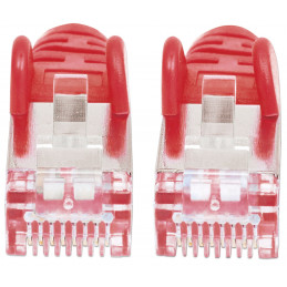 Intellinet 319065 verkkokaapeli Punainen 1 m Cat6a S FTP (S-STP)