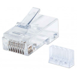 Intellinet 790604 liitinjohto RJ45 Läpinäkyvä