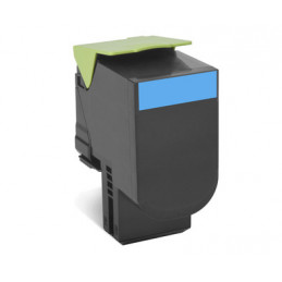 Lexmark XC2132 C värikasetti 1 kpl Alkuperäinen Syaani