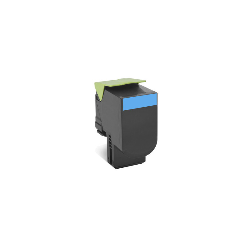 Lexmark XC2132 C värikasetti 1 kpl Alkuperäinen Syaani