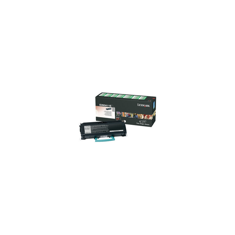 Lexmark E260A11E värikasetti 1 kpl Alkuperäinen Musta
