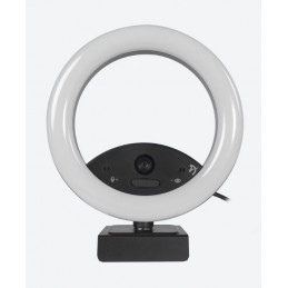 Arozzi Occhio True Privacy Ring Light verkkokamera 2 MP 1920 x 1080 pikseliä USB 2.0 Musta