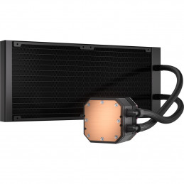 Corsair CW-9060069-WW Tietokoneen jäähdytysjärjestelmä Tietokonekotelo Nestejäähdytyspakkaus 14 cm Musta 1 kpl