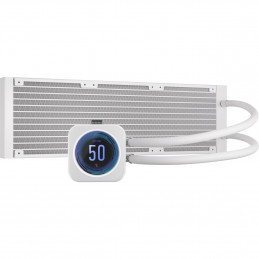 Corsair CW-9060077-WW Tietokoneen jäähdytysjärjestelmä Tietokonekotelo Nestejäähdytyspakkaus 12 cm Valkoinen 1 kpl