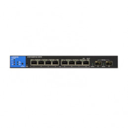 Linksys LGS310MPC Hallittu L3 Gigabit Ethernet (10 100 1000) Power over Ethernet -tuki Musta