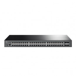 TP-Link TL-SG3452X verkkokytkin Hallittu L2+ Gigabit Ethernet (10 100 1000) 1U Musta