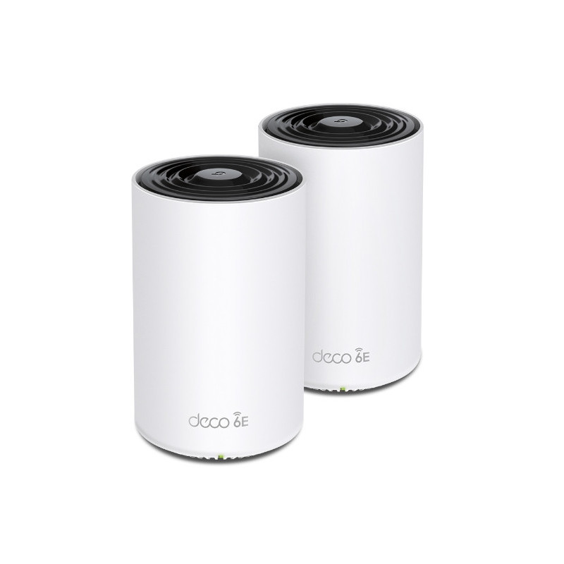TP-Link Deco XE75 (2-pack) Kolmikaista (2,4 GHz 5 GHz 6 GHz) Wi-Fi 6E (802.11ax) Valkoinen 3 Sisäinen