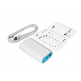 TP-Link TL-PB5200 akku- ja paristolaturi 5200 mAh Sininen, Valkoinen