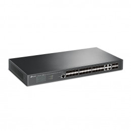 TP-Link TL-SG3428XF verkkokytkin Hallittu L2+ Ei mitään 1U Musta