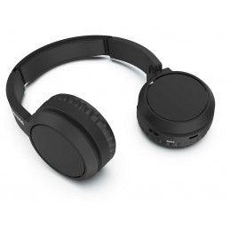 Philips 4000 series TAH4205BK 00 kuulokkeet ja kuulokemikrofoni Langaton Pääpanta Puhelut Musiikki USB Type-C Bluetooth Musta