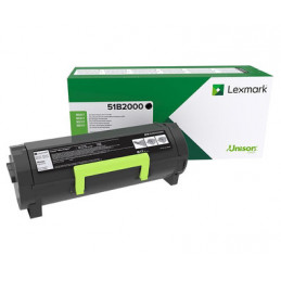 Lexmark 51B2000 värikasetti Alkuperäinen Musta
