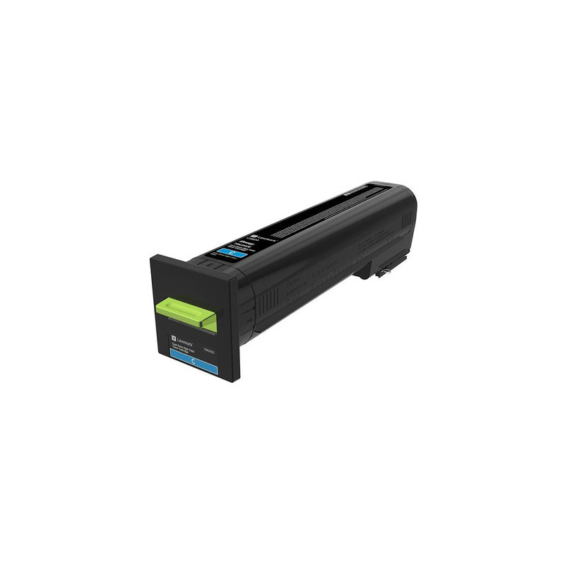 Lexmark 72K2XCE värikasetti 1 kpl Alkuperäinen Syaani