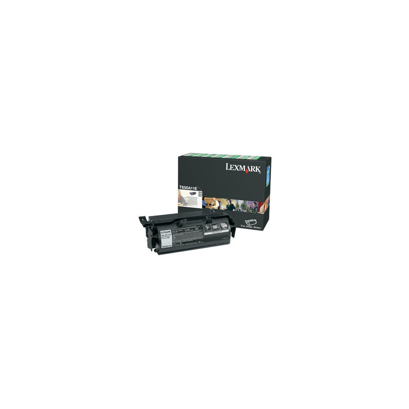 Lexmark T650A11E värikasetti 1 kpl Alkuperäinen Musta