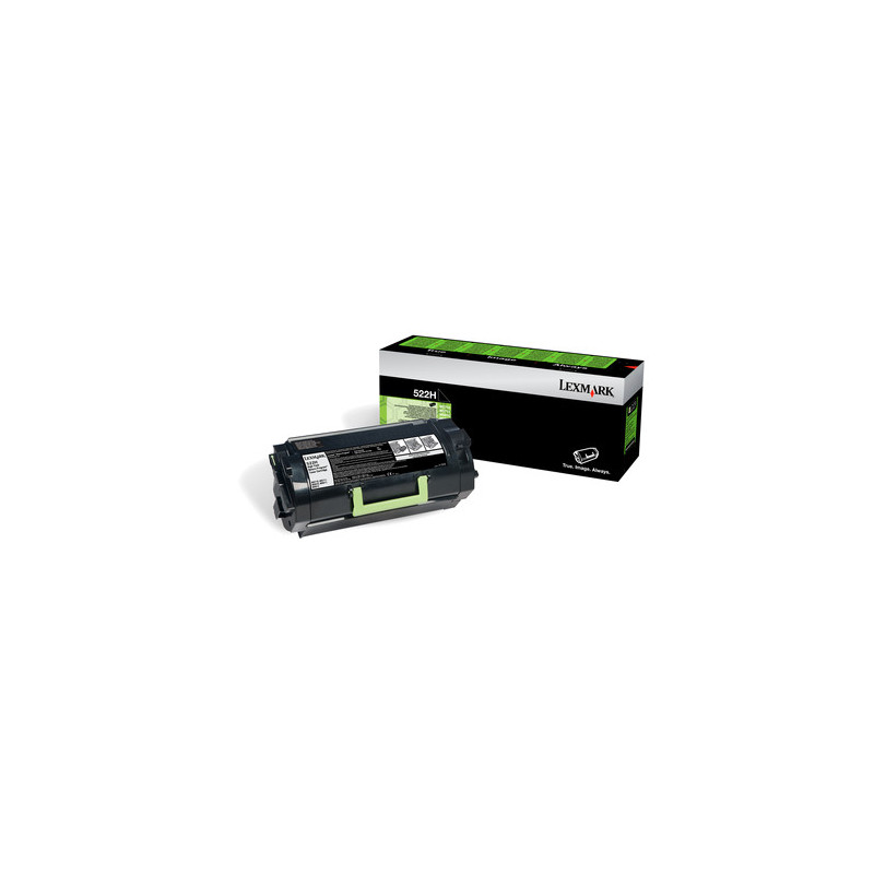 Lexmark 522H värikasetti 1 kpl Alkuperäinen Musta
