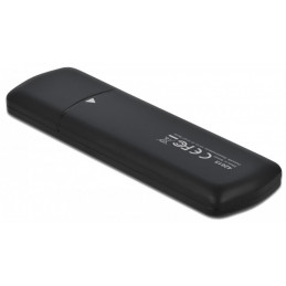 DeLOCK 42615 tallennusaseman kotelo SSD-kotelo Musta M.2