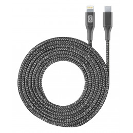 Cellularline Long Cable 2,5 m Musta