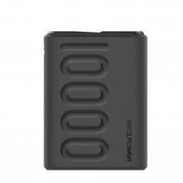 RealPower PB-10000PD+ Black 10000 mAh Musta