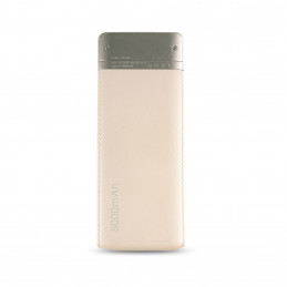 RealPower PB-8000 Fashion Litium polymeeri (LiPo) 8000 mAh Musta, Shampanja