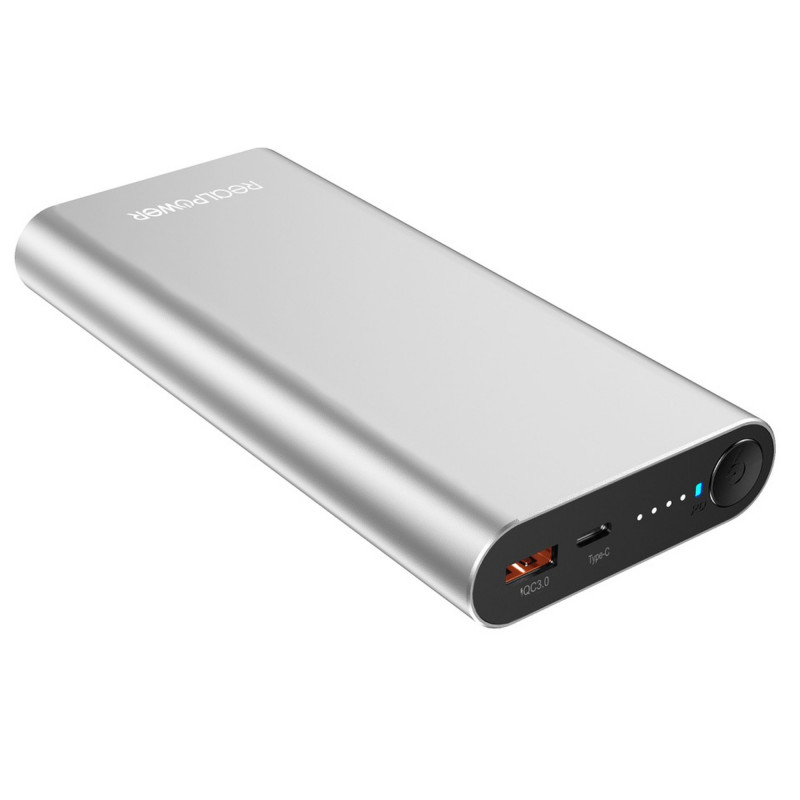 RealPower PB-20000PD Pro 20000 mAh Alumiini