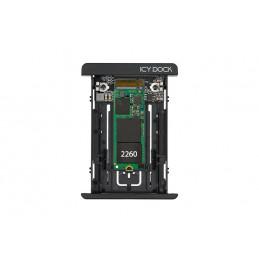 RaidSonic MB705M2P-B tallennusaseman kotelo SSD-kotelo Musta M.2