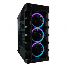 LC-Power Gaming 709B - Solar_System_X Midi Tower Musta