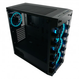 LC-Power Gaming 709B - Solar_System_X Midi Tower Musta