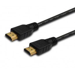 Savio CL-37 HDMI-kaapeli 1 m HDMI-tyyppi A (vakio) Musta