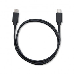 Qoltec 52343 USB-kaapeli 1,4 m USB 2.0 USB C Musta