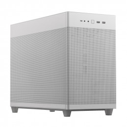 ASUS Prime AP201 MicroATX Mini Tower Valkoinen