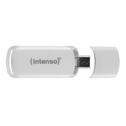 Intenso Flash Line USB-muisti 64 GB USB Type-C 3.2 Gen 1 (3.1 Gen 1) Valkoinen