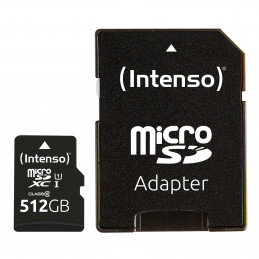 Intenso microSD Karte UHS-I Premium 512 GB Luokka 10