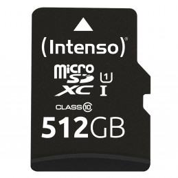 Intenso microSD 512GB UHS-I Perf CL10| Performance Luokka 10