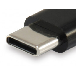 Equip 133472 kaapelin sukupuolenvaihtaja USB C Micro USB B Musta