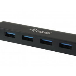 Equip 128953 keskitin USB 3.2 Gen 1 (3.1 Gen 1) Type-A 5000 Mbit s Musta
