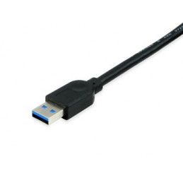 Equip 133347 USB-kaapeli 10 m USB 3.2 Gen 1 (3.1 Gen 1) USB A Musta