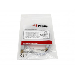 Equip 128356 USB-kaapeli 1 m USB 3.2 Gen 2 (3.1 Gen 2) USB C Hopea, Valkoinen
