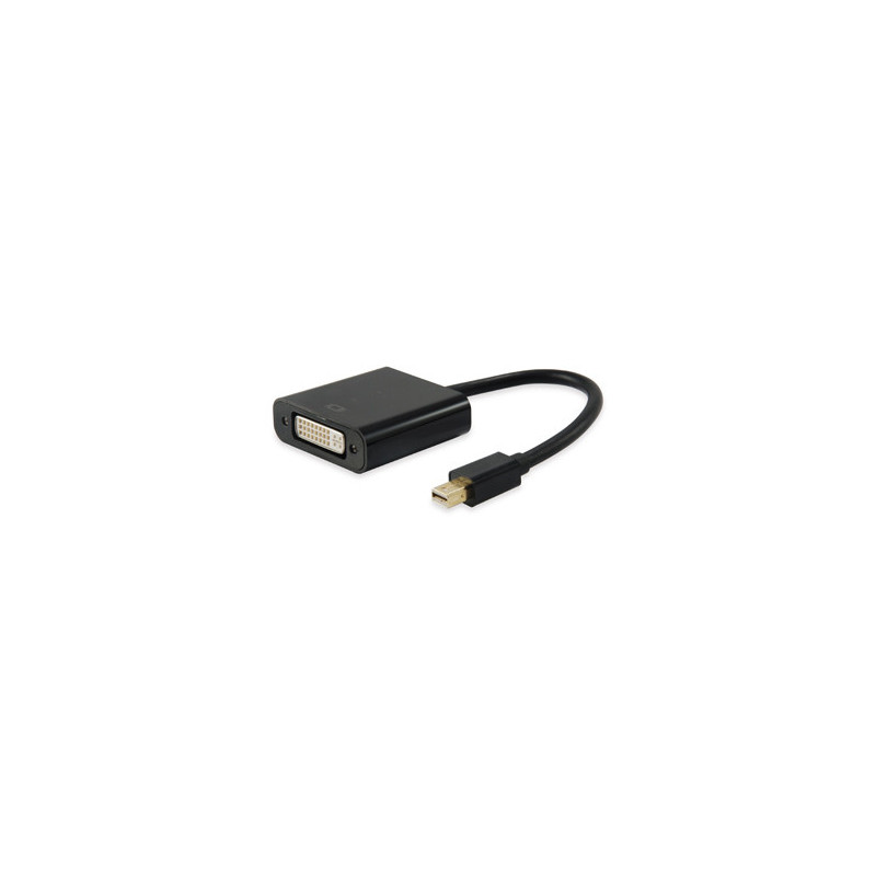 Equip 133433 videokaapeli-adapteri Mini DisplayPort DVI-I Musta