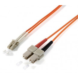 Equip LC SС 62.5 125μm 1.0m valokuitukaapeli 1 m SC OM1 Oranssi