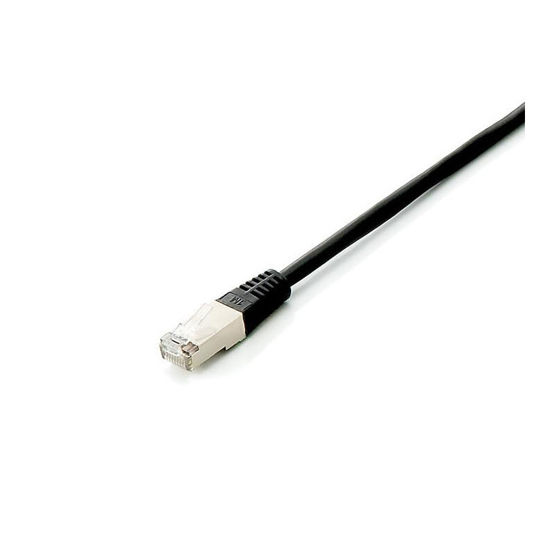 Equip 645691 verkkokaapeli Musta 2 m Cat6a S FTP (S-STP)