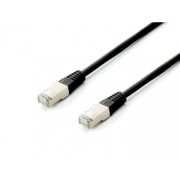 Equip 645691 verkkokaapeli Musta 2 m Cat6a S FTP (S-STP)