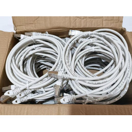 Equip 635510 verkkokaapeli Valkoinen 1 m Cat6 S FTP (S-STP)