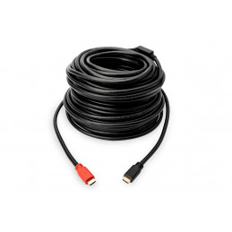 Digitus HDMI A  M 10.0m HDMI-kaapeli 10 m HDMI-tyyppi A (vakio) Musta