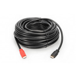 Digitus HDMI A  M 10.0m HDMI-kaapeli 10 m HDMI-tyyppi A (vakio) Musta