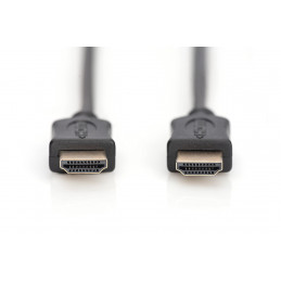 Digitus HDMI 1.4 3m HDMI-kaapeli HDMI-tyyppi A (vakio) Musta
