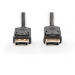 Digitus AK-340100-150-S DisplayPort-kaapeli 15 m Musta