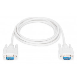 Digitus AK-610107-020-E sarjakaapeli Beige 2 m DSUB, 9-pin