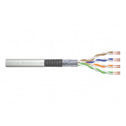 Digitus DK-1531-P-1-1 verkkokaapeli Harmaa 100 m Cat5e SF UTP (S-FTP)