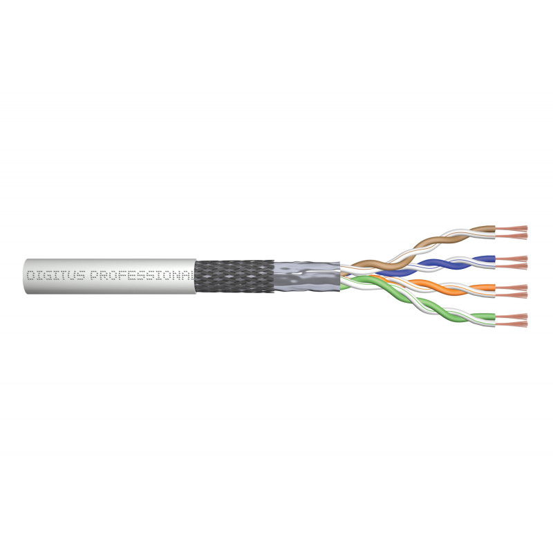 Digitus DK-1531-P-1-1 verkkokaapeli Harmaa 100 m Cat5e SF UTP (S-FTP)